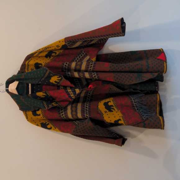 Howard Heartsfield Jackets & Blazers - Howard Heartsfield Woodland Wool Coat